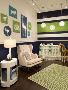 navy nursery