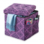 folding storage ottoman