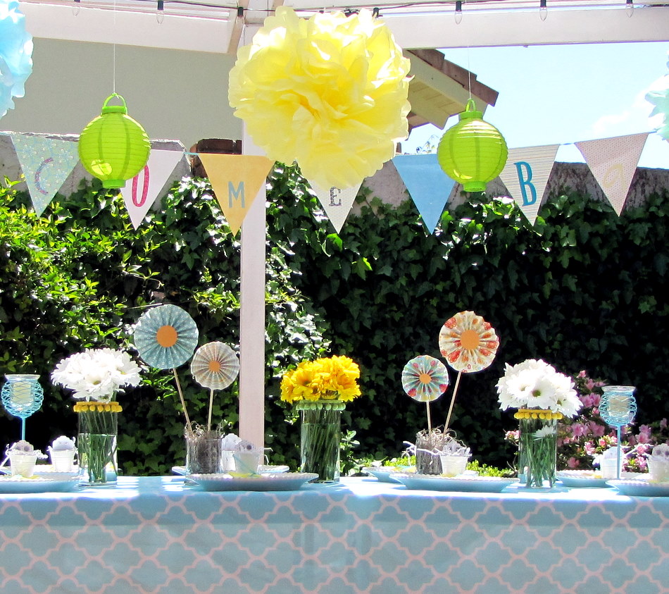 Spring Baby Shower Decorations