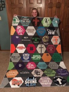 Gifts Grads Want | TShirt Quilt Keepsake