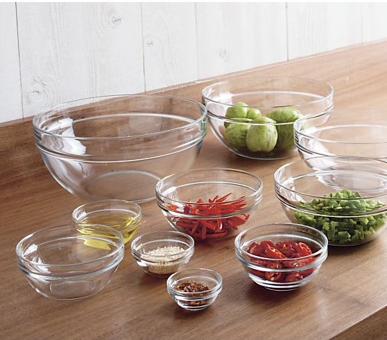 Gifts We Love for the Cook: 10-Piece Glass Nesting Bowl Set