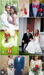 Fourth of July Wedding Inspiration: The Couple