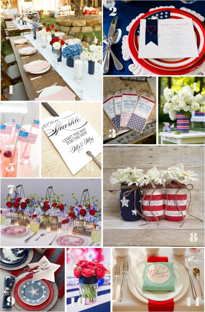 Fourth of July Wedding Inspiration: The Details