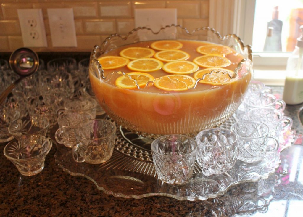 Easy Graduation Party: Citrus Fruit Punch