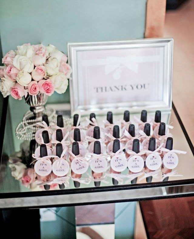 nail polish shower favors