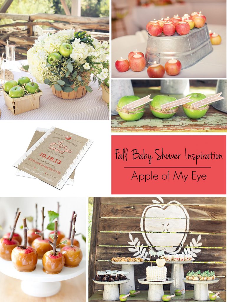 fall themed baby shower ideas