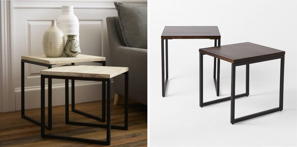Gifts We Love for Urban Dwellers: Box Frame Nesting Tables