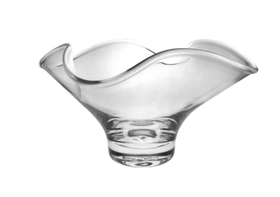 Michael C Fina Optic Flared Bowl Wedding GIft