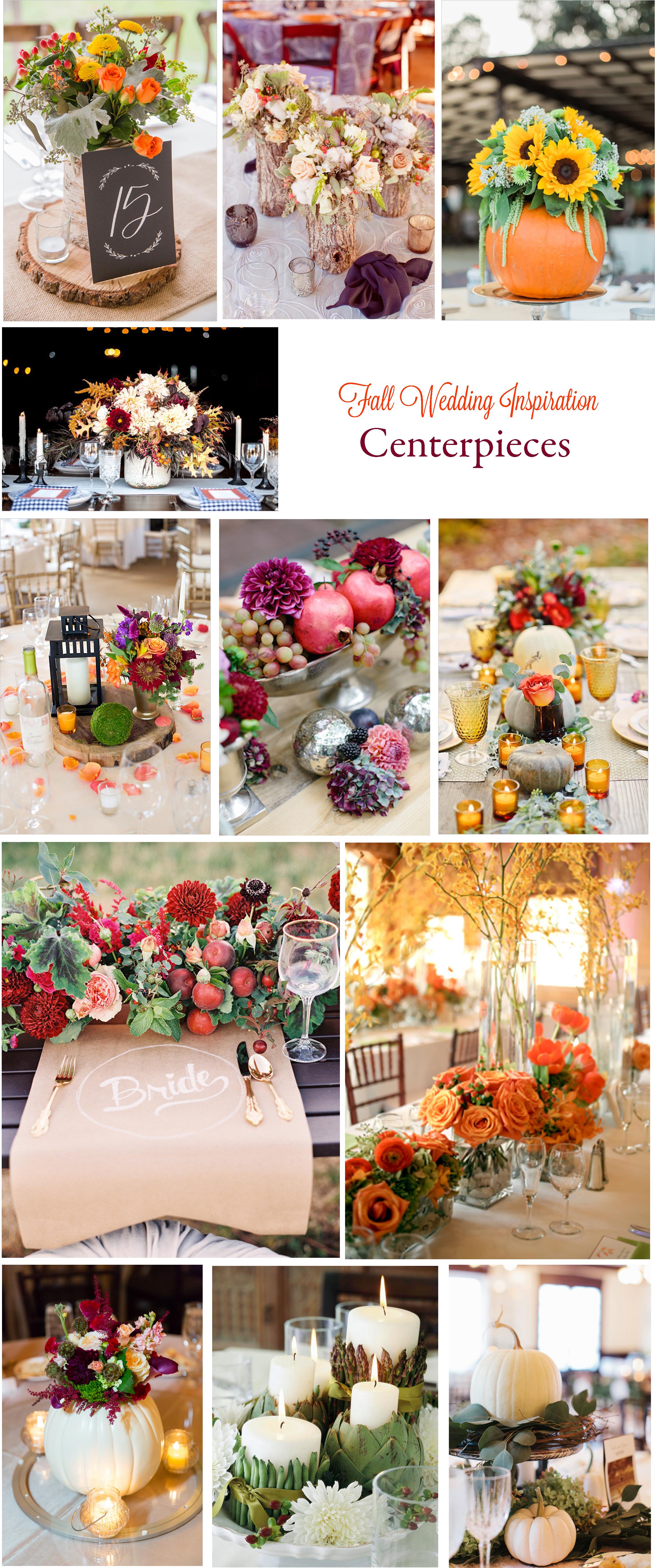Gorgeous Fall Wedding Inspiration: Tablescapes and Centerpieces | RegistryFinder.com
