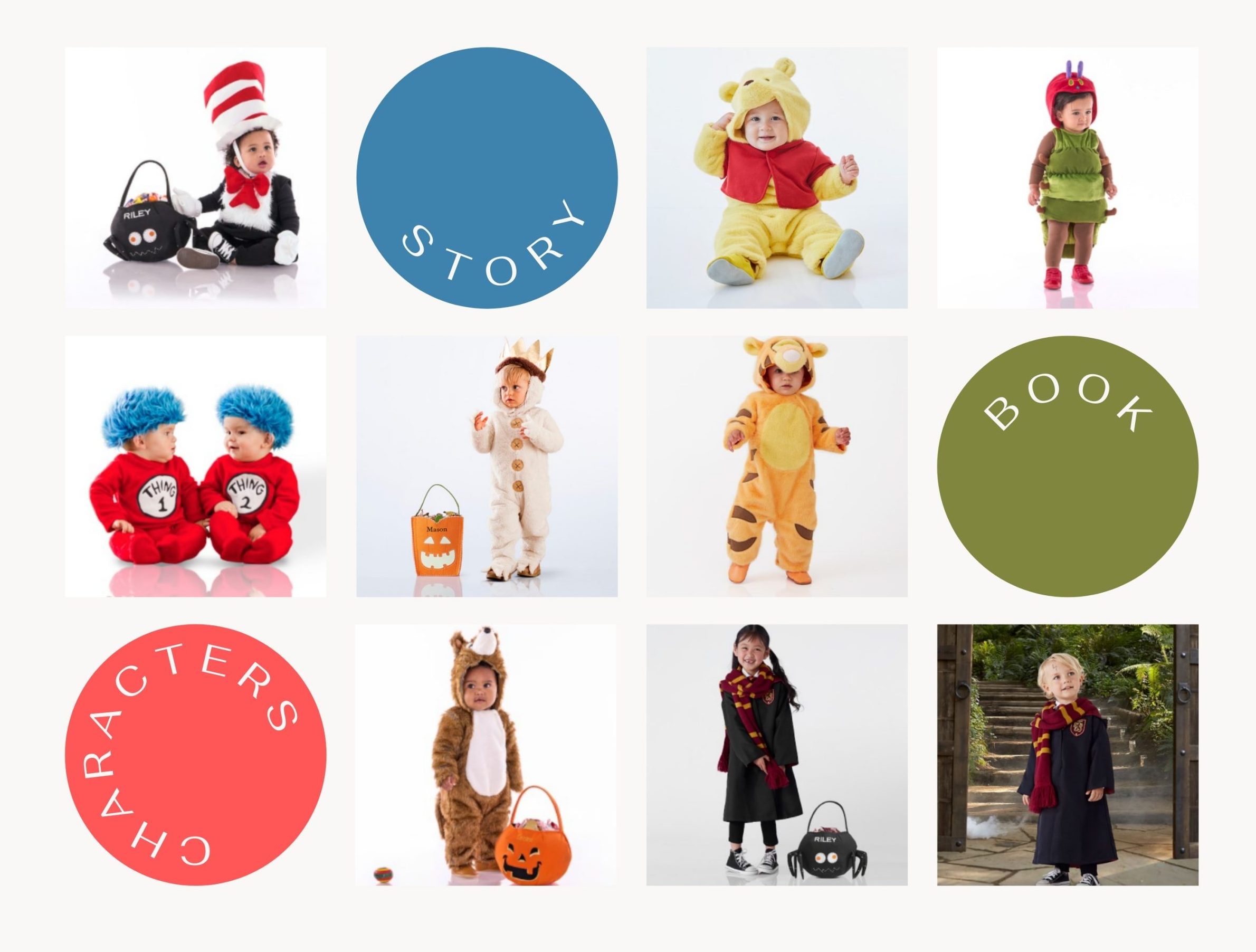 Favorite Book Characters baby Halloween costumes 