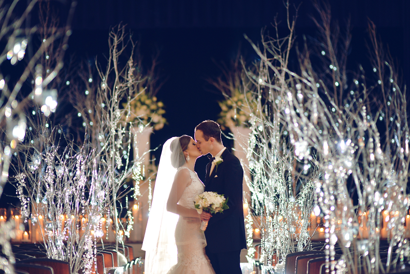 Outdoor deals winter wedding