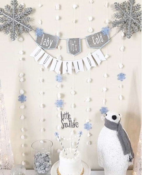 Baby, It's Cold Outside Baby Shower Theme