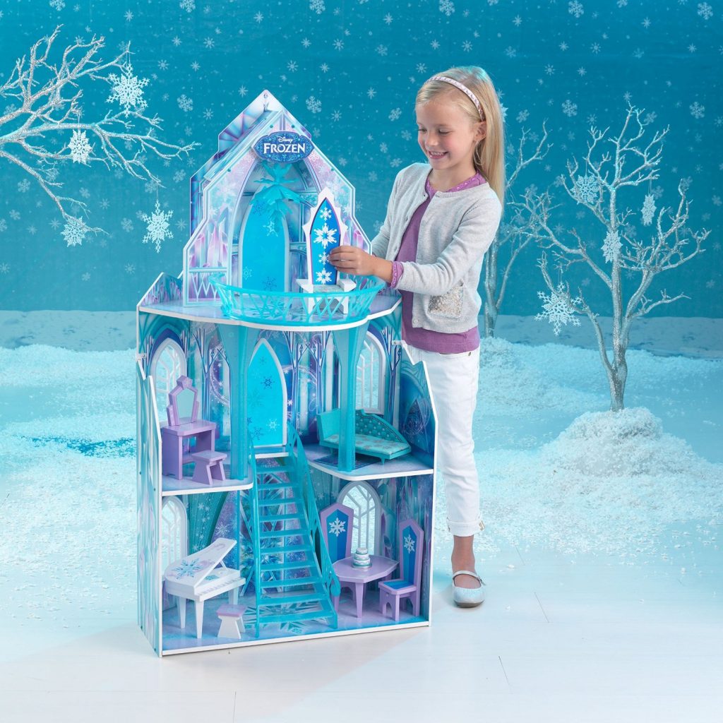 The Best of Amazon Mom Picks for Holiday Gifts: KidKraft Disney Frozen Ice Castle Dollhouse | RegistryFinder.com