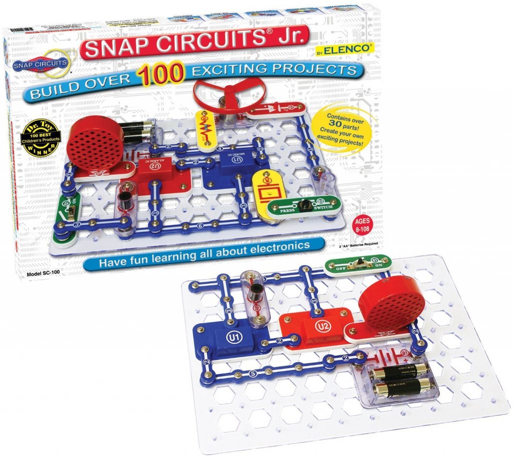 The Best of Amazon Mom Picks for Holiday Gifts: Snap Circuits Jr. Electronics Discovery Kit | RegistryFinder.com