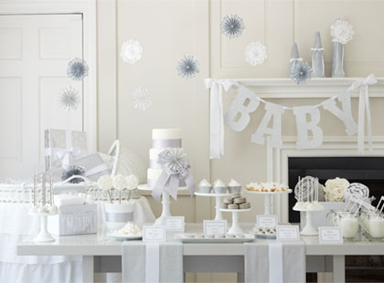 december baby shower themes