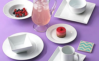 What You Really Need- Best Gifts To Include in Your Wedding Registry that You Might Forget: White Everyday Dishes | RegistryFinder.com