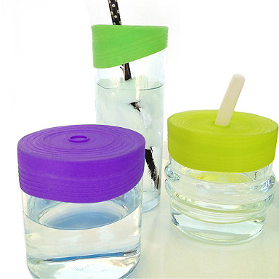 Silikids Slilskin Reusable Silicone Straw Tops | Best New Baby Products for 2016 from RegistryFinder.com