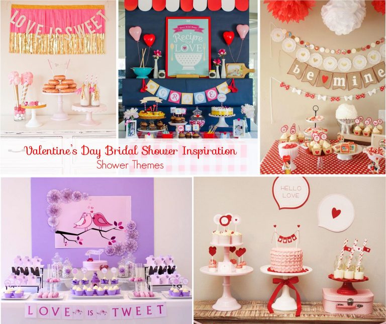 Valentine's Day Bridal Shower Inspiration