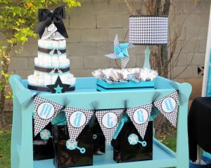 Rock-a-Bye Baby Shower Table