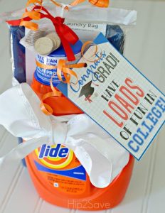 Thoughtful Gifts for the Grad | Laundry "Survival Kit"