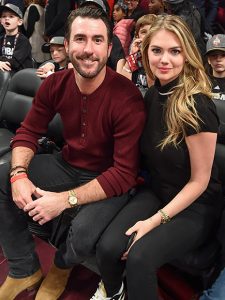 Justin and Kate at the NBA All-Star game in Toronto on Valentine’s Day.