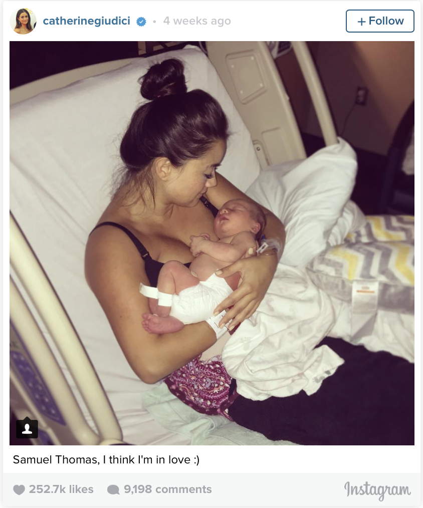 Sean Lowe and Catherine Giudici's Newborn Baby