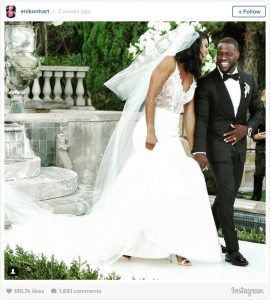 Kevin Hart and Eniko Parrish Tie the Knot