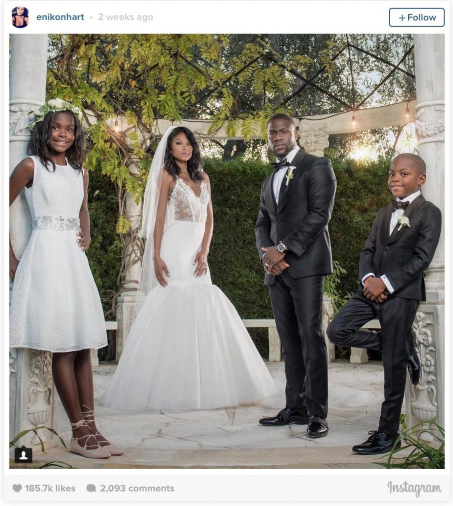 Kevin Hart and Eniko Parrish