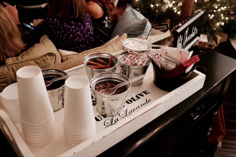 Hot Chocolate Bar | Winter Wedding Shower Ideas