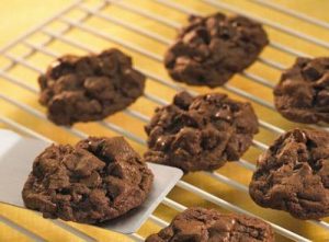 Chocolate + Mint for the win | Try these Double Chocolate Mint Cookies | Simple and Delicious Holiday Recipes: Cookies from RegistryFinder.com