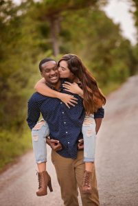 Engagement photo shoot - get comfortable in front of the camera