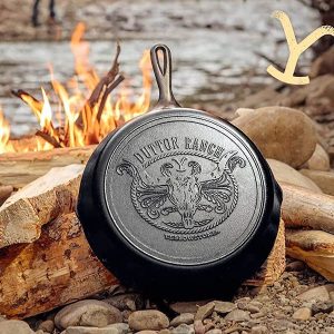 Wedding Gifts That Will Change Your Life | Lodge 12 inch Seasoned Cast Iron Yellowstone Skillet