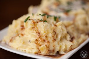 Brown Butter Mashed Potatoes | Entertaining Recipes | Valentine's Day Dinner
