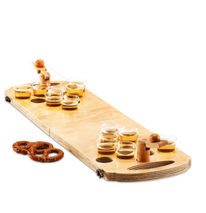 Studio Mercantile 24-Pc. Mini Wood Beer Pong Game, Created for Macy's