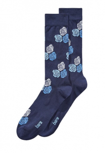 Bar III Men's Floral-Print Socks
