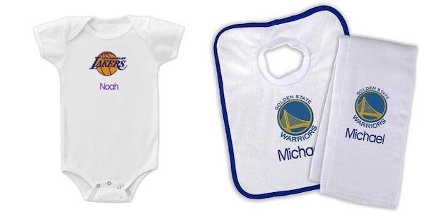 Designs by Chad and Jake | Personalized Sports Gear for Baby 