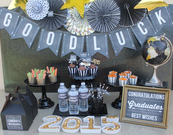 Incorporate Free Printables | Graduation Party Ideas