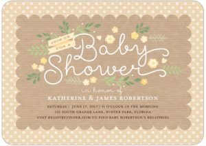 Baby Shower Invitations | Neutral Baby Shower Invitation