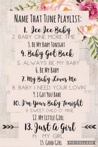 Cute Baby Shower Games | Baby Shower Playlist | Coed Baby Shower Games