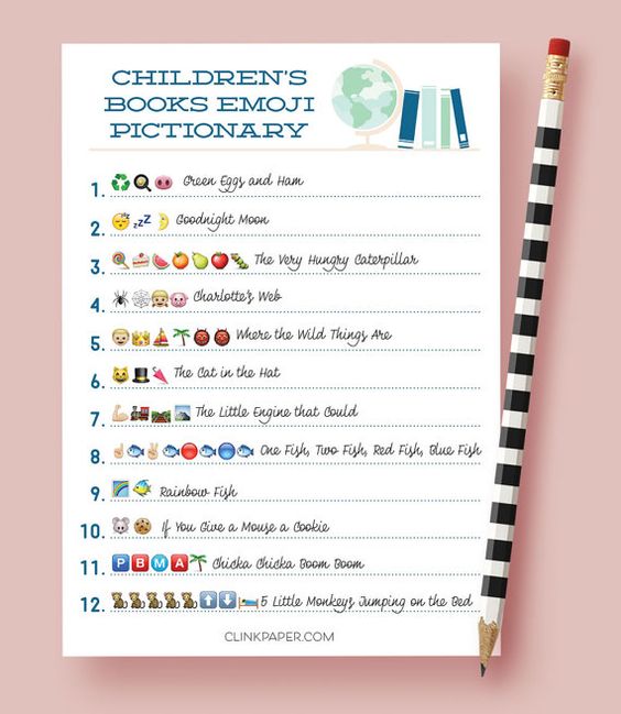 childrens book emoji pictionary RegistryFinder