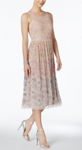 Summer Wedding Fashion | Adrianna Papell Embellished A-line Dress