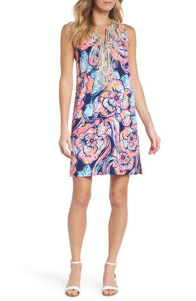 Carlotta Sleeveless Stretch Shift Dress LILLY PULITZER®