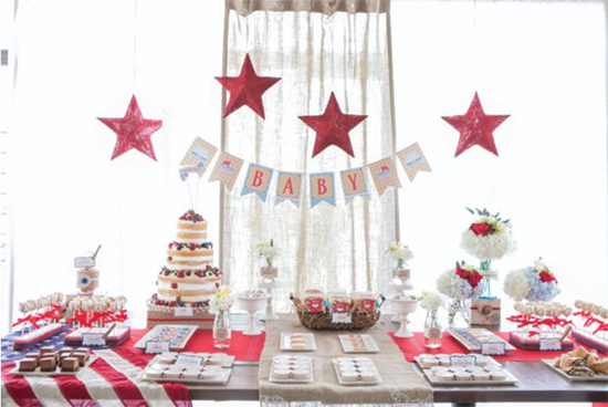 Plan a Patriotic Baby Shower