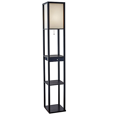 Etagere Floor Lamp With Drawer Registryfinder Com