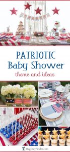 Plan a Patriotic Baby Shower