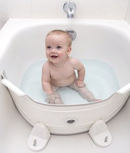 Baby Hacks for New Parents | Dam Your Big Tub for the Perfect Baby Bath
