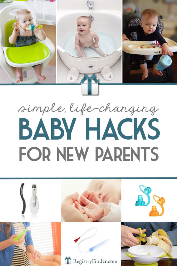 12 Simple Baby Hacks for New Parents | RegistryFinder.com