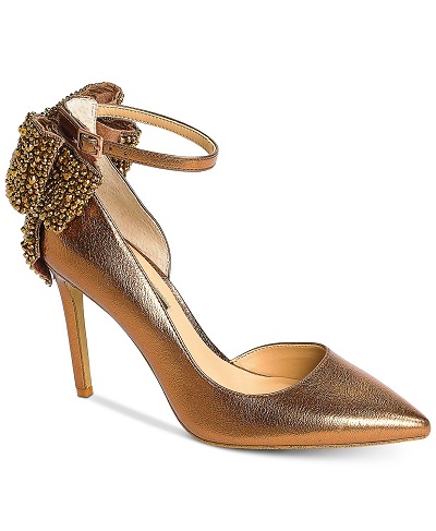 Gold Shoes for Fall Wedding