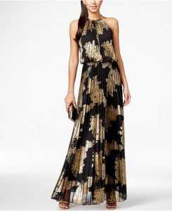Gold Dress for Fall Wedding
