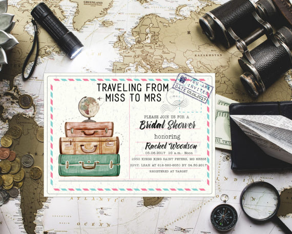 Travel-Themed Bridal Shower: Everything You Need